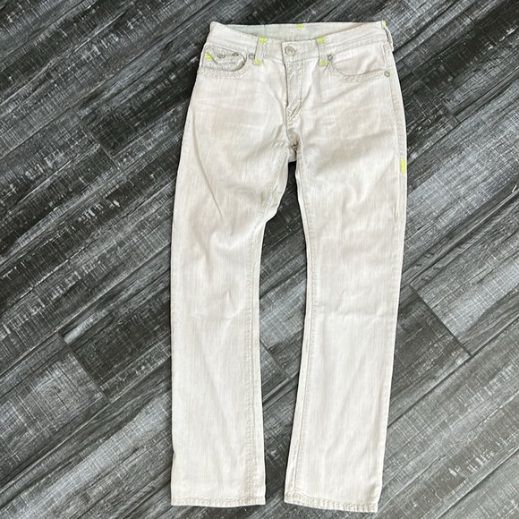 True Religion Jeans Ricky Relaxed Straight Leg Size 33 - Picture 6 of 13